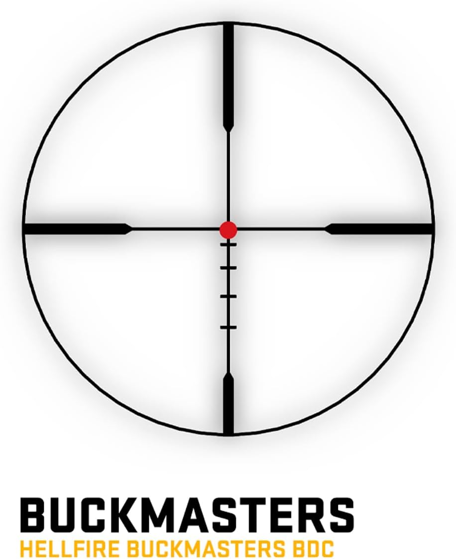 SIG SAUER Buckmasters 3-12x44mm 1" Tube Second Focal Plane/SFP/F2 Durable Shockproof Waterproof Fogproof Black Riflescope