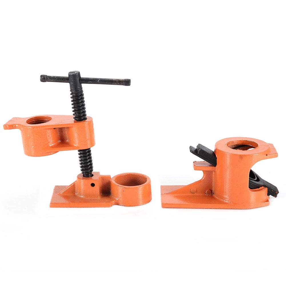 Set Morsetti Per Tubi Da 1/2 Pollice - Kit Di Attrezzi Per Falegnameria In Acciaio Stampato - Impugnatura Ergomomica - Ideale Per Falegnami E Hobbisti