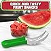 Watermelon Slicer Cutter Tool – Durable Stainless Steel Blade Watermelon Cutter with Ergonomic Handle | Slice or Cube Cantaloupe & Honeydew, Quick, Mess-Free Prep for Summer Snacks, Parties & BBQs
