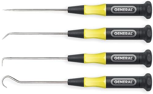 General Tools 60004 Juego de sondas Ultra Tech de 4 piezas, color negro