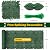 Artificial Ivy Privacy Fence Screen, 120x40 inch Dense Leaves Fence Panel, Super Privacy Greenery Wall Faux Ivy Greenery Backdrop Ivy for Patio, Balcony, Garden, Backyard Indoor Outdoor Decor