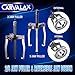 CARVALAX Gear Puller 7 Ton, Heavy Duty CR-V Steel 2 & 3 Reversible Jaw Bearing/Pulley Puller – Professional Automotive & Industrial Tool for Mechanics, DIYers