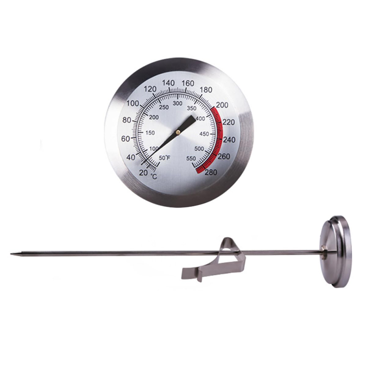 Cabilock 3 Piezas Termómetro Para Olla Frita Termómetro Para Freír Para Hornear Para Cocinar Lectura Instantánea Para Cocinar Carne Barbacoa Tallo Freír