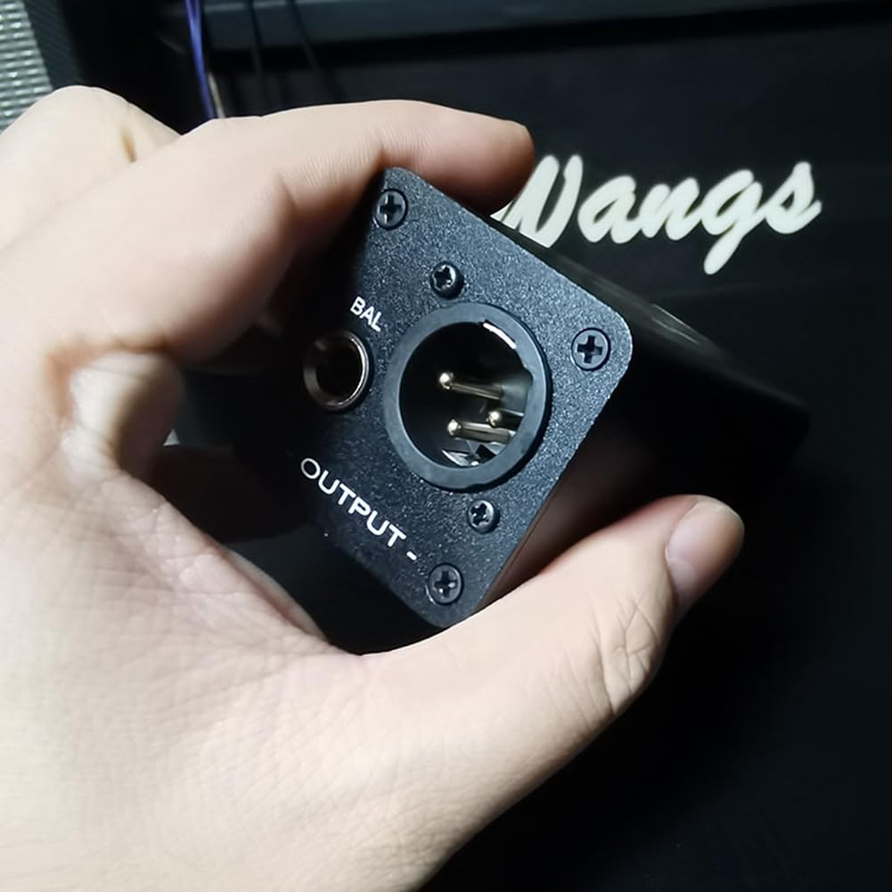 ReduccióN de Ruido del Aislador de Audio, Elimina el Ruido Actual, Caja de ConexióN una DI, Aislador de Audio del Mezclador XLR 6.5, MAI-130 Mono