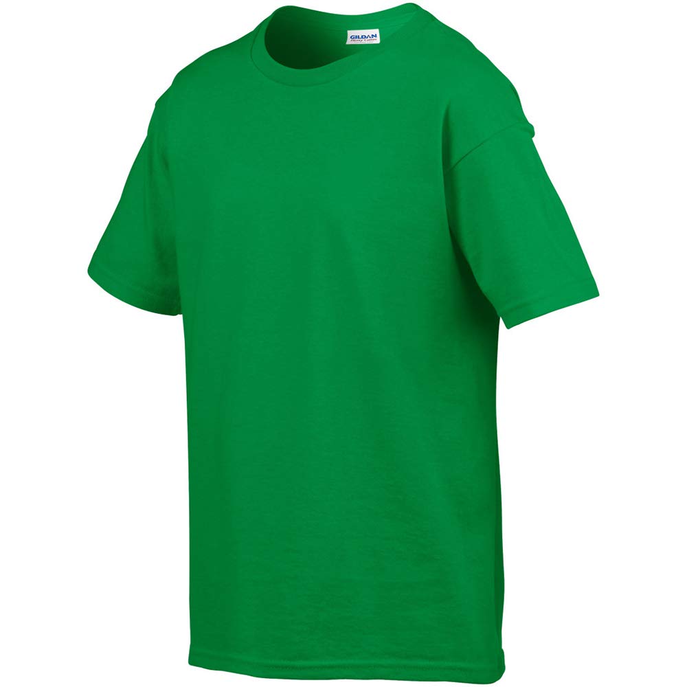 Gildan Maglietta Unisex per Bambini con Scollo Rotondo, Manica Corta