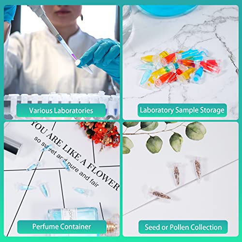 Annhua AH-0.2ML-JDLGLXG1000PCS 0.2Ml Microcentrifuge Tubes With Snap Cap 1000 Pcs, Disposable Micro Centrifuge Tubes Mini Microcentrifuge Tube Test Vials Plastic Sample Storage Container For Lab thumb #8