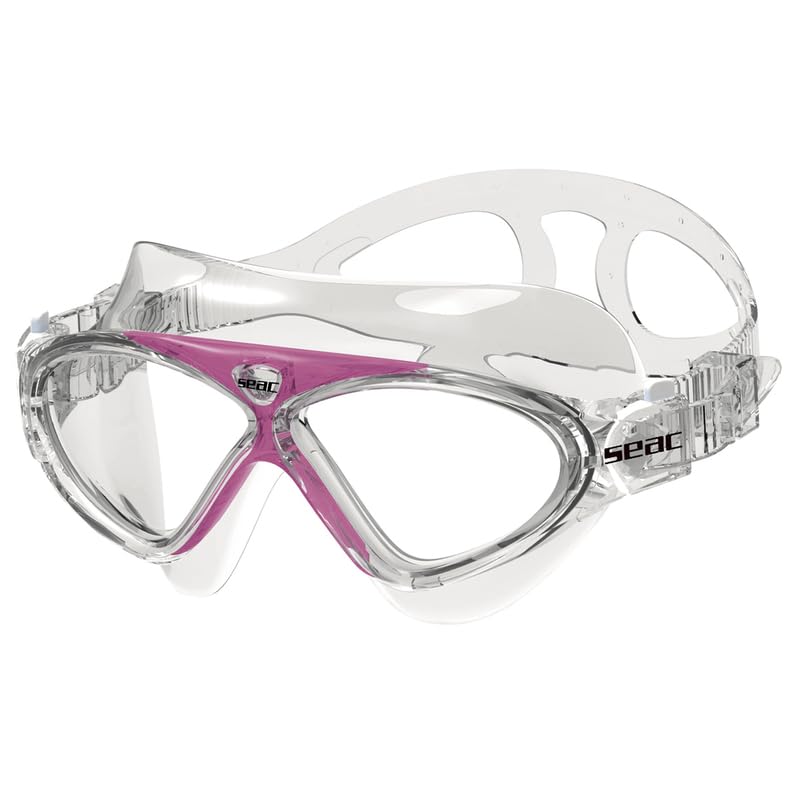 SEAC Vision JR, Swimming goggles for children and teenagers for use in the pool and open water