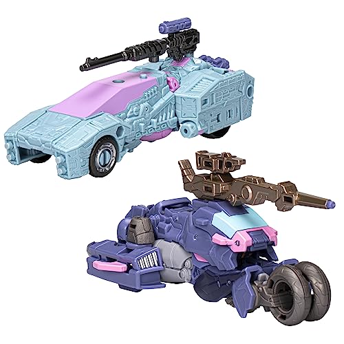 Transformers Legacy Evolution Deadeye Duel 2-Pack 5.5” Senate Guard Autobot Javelin & Ascenticon Kaskade Action Figures - Image 2