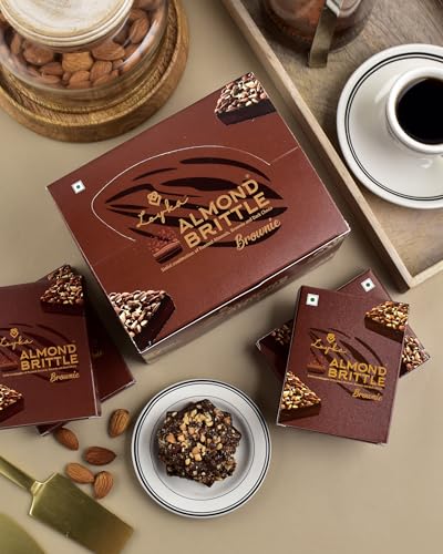 Image of Hyperfoods Chocolates Gift Pack Chocolates Combo Pack Chocolate Gift Hamper Chocolate Gift Box Almond Brittle Brownie 180Gm