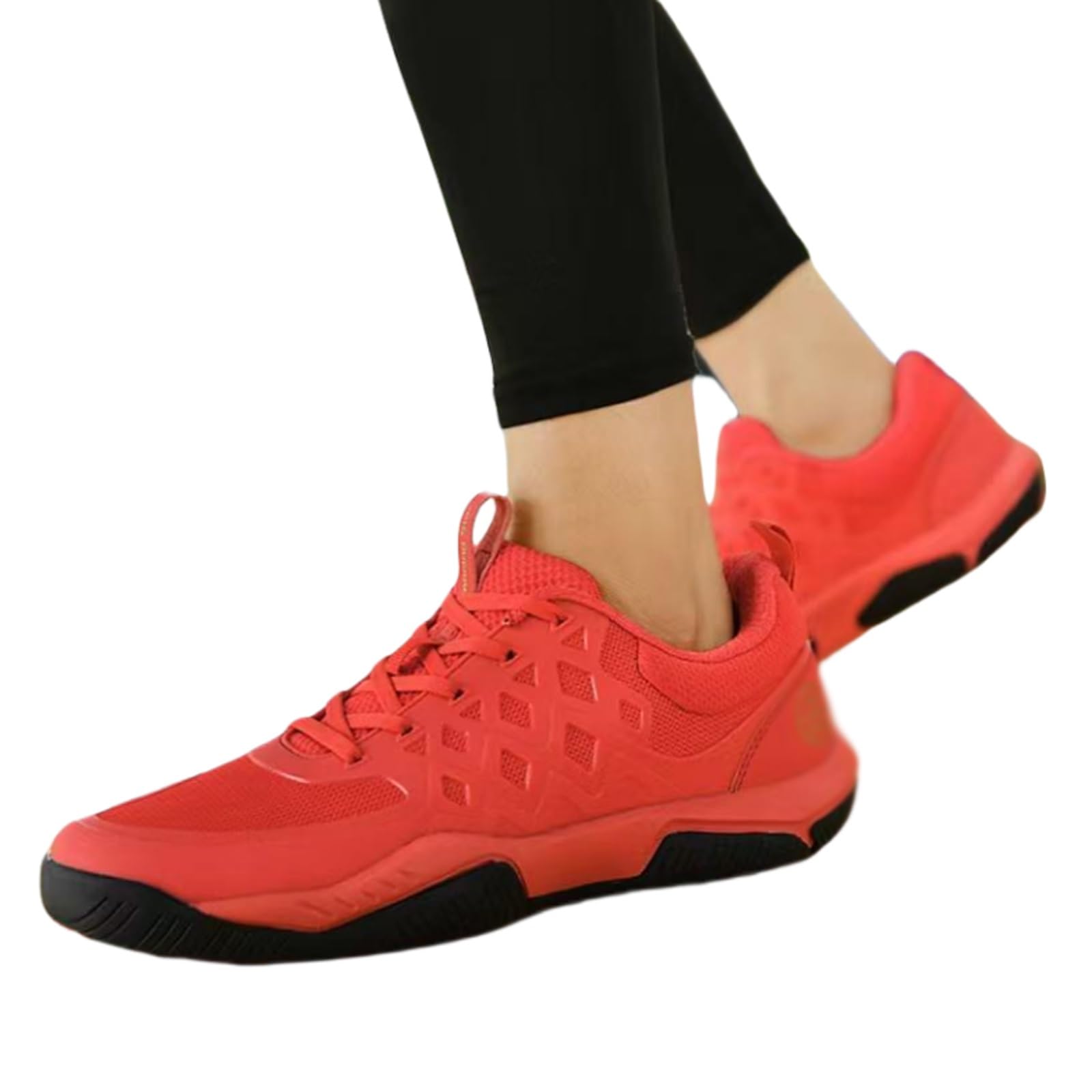 Zapatos de Esgrima Profesionales para Adultos Zapatos de Entrenamiento para Hombres y Mujeres Calzado Deportivo Resistente Al Desgaste Específico para Competiciones(Red,30)
