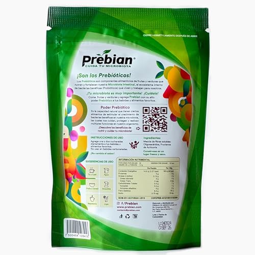 Probióticos, mejores probioticos en mexico Marca PREBIAN (2)