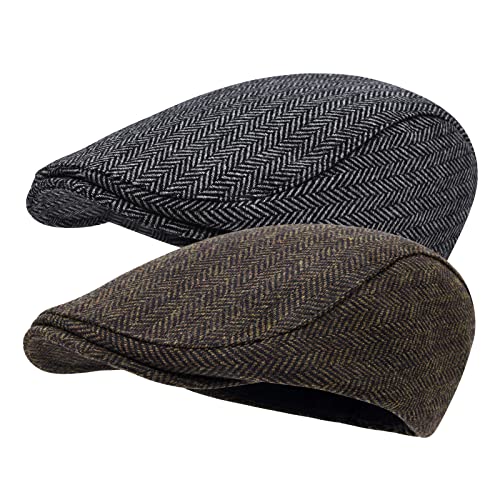 Image of STARANCE Men Wool Newsboy Cap