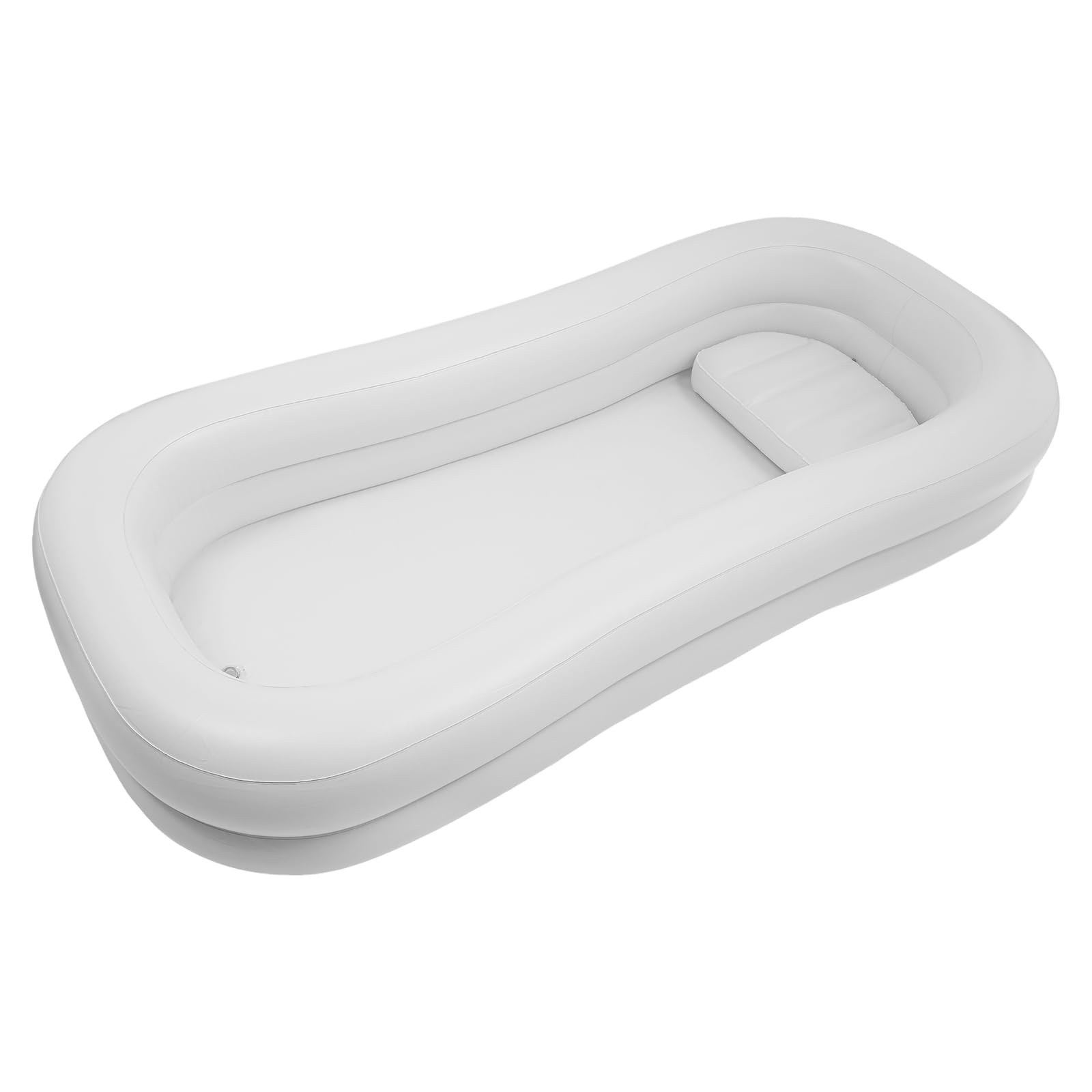 Vasca da bagno gonfiabile da 220 x 100 x 38 cm, portatile, pieghevole, per