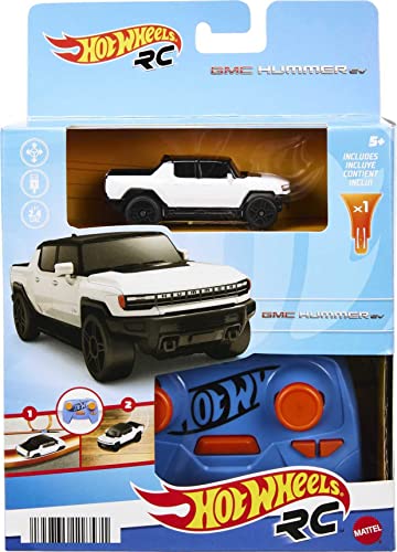 Auto RC Hot Wheels Hummer EV escala 1:64 miniatura 6