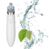 PowerLead - Aspirador electrónico de puntos negros, limpiador de poros,exfoliante, piel limpia y libre de acné. blanco