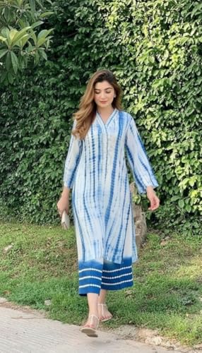Ensemble palazzo fluide en viscose imprimée au style ethnique unique - 6