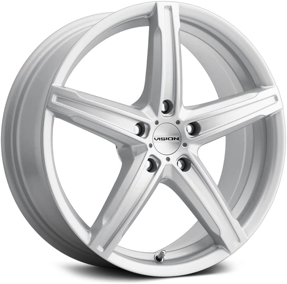 Vision 469 Boost 15x6.5 5x108 +38mm Silver Wheel Rim 15" Inch