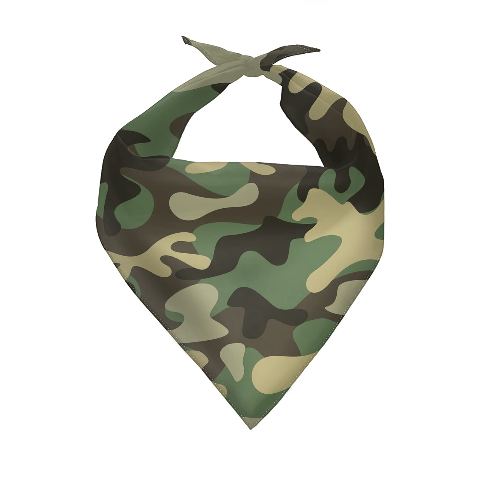 KEIAHUAN Camouflage Dog Bandana,Dog Bandanas Triangle Bibs Scarf Accessories for Small Medium Large Dogs Cats Pets — image 1