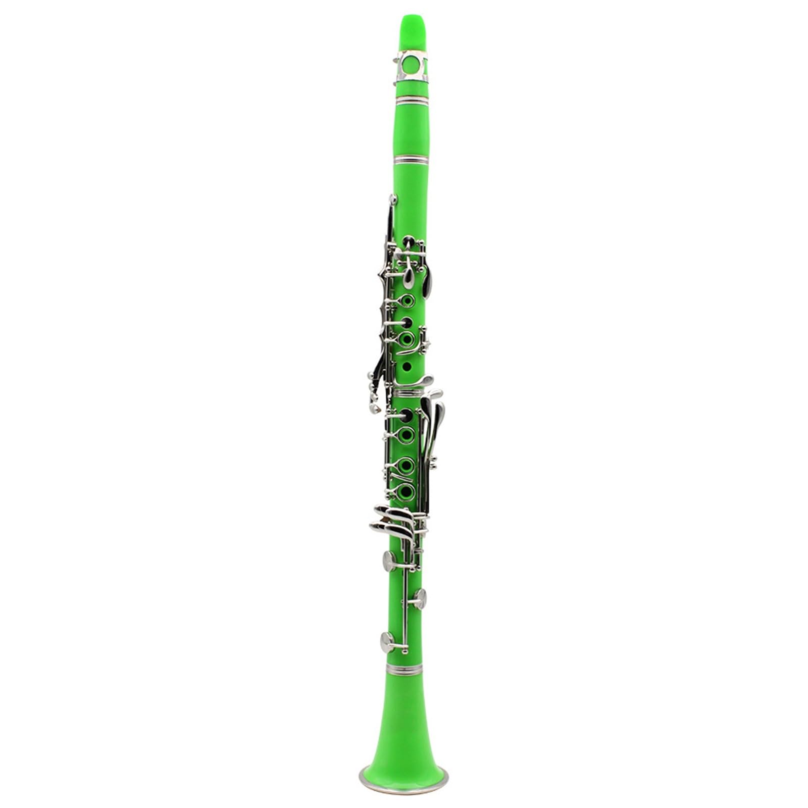 Clarinete Bb Tone 17 Teclas Baquelita Adecuado Para Adultos Y Principiantes Practican Tocar(Yellow)