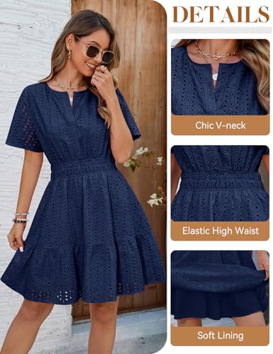 Robe chic et elegant col V ajustee pour sorties casual