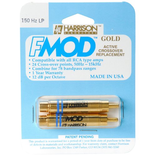 Harrison Labs FMOD Inline Crossover Pair 150 Hz Low Pass RCA