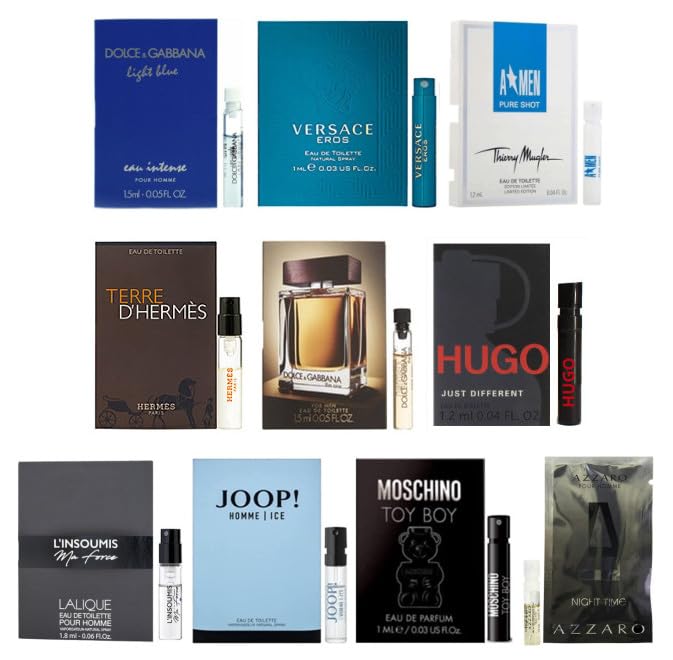 Buy Infinite Scents Cologne Samples for Men 10 Designer Fragrances
