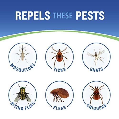 Cutter Skinsations Insect Repellent, Repels Mosquitos, Ticks, Gnats, Fleas, 7% Deet, 2 Pack, 6 Fl Ounce (Pump Spray) #TOP4