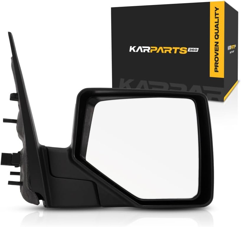 For Ford Explorer 2006 07 08 09 2010 Door Mirror Passenger Side | Power | Non-Heated | Paint To Match | w/Puddle Light | Replacement For FO1321279 | 6L2Z-17682-DA, 6L2Z-17D742-AA