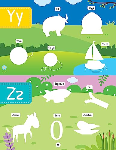 Image of My First Sticker Book - ABC Alphabet - Activity Book for Kids with 100+ stickers - Age 3+