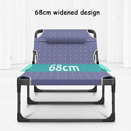 Chaise longue de jardin pliante multiposition pour adulte - 4