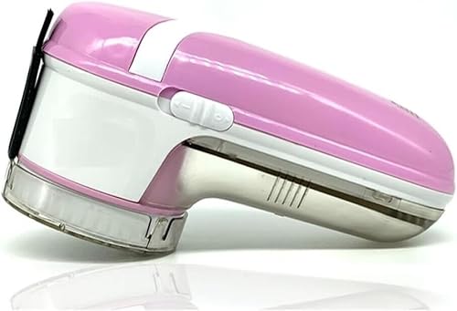Al-Fahmi Pink Bobble Remover Bobble Fluff & Lint Remover Shaver Fuzz Off Large Clothes Jumper Fabric (Pink)