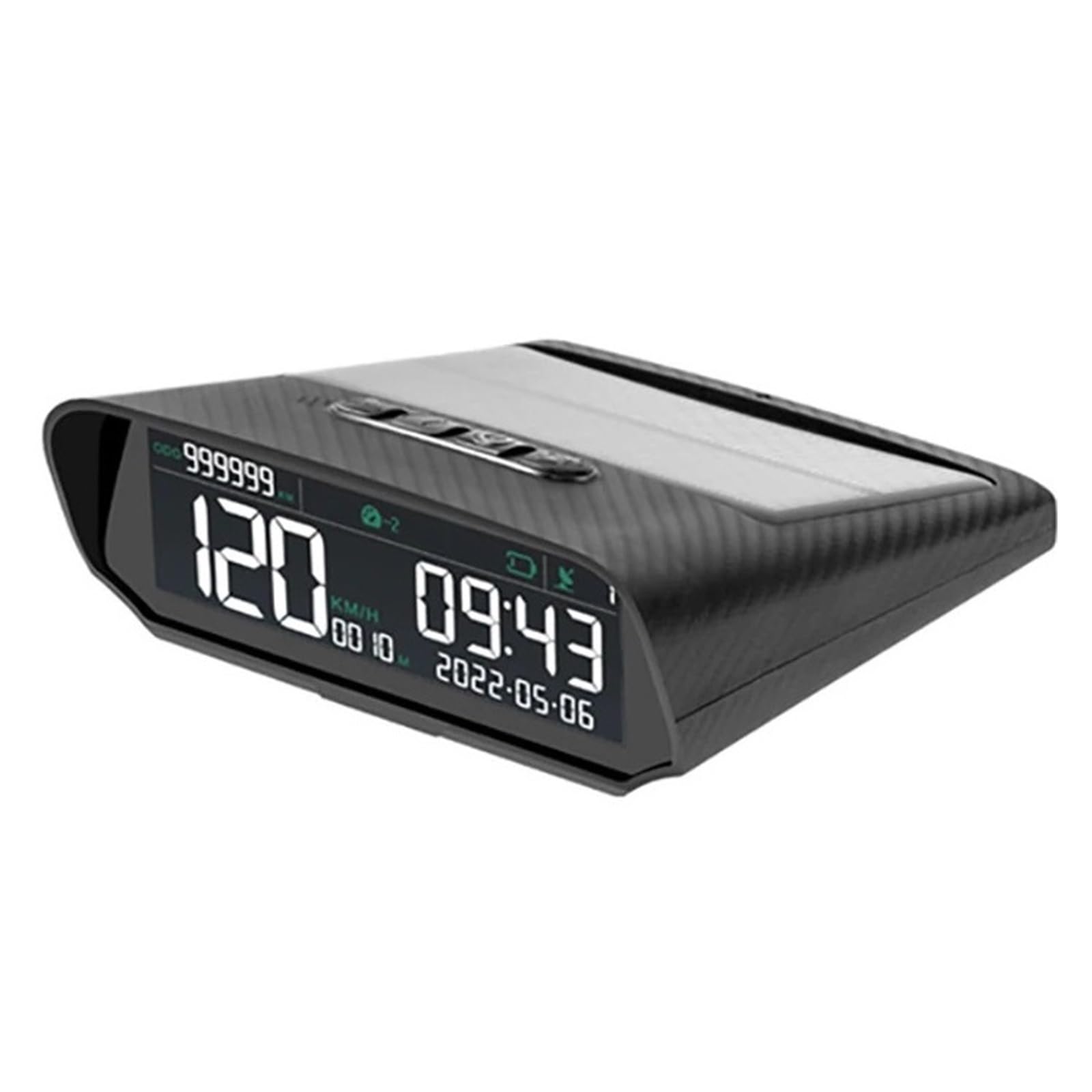 Wyświetlacz GPS Do Samochodu Zasilanego Energią Słoneczną Zegar Cyfrowy Prędkościomierz Alarm Przekroczenia Prędkości Alarm Zmęczenia Podczas Jazdy Wysokość Przebieg Wyświetlacz
