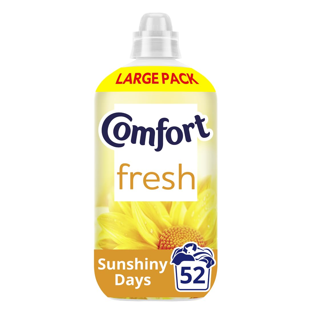 Comfort Fresh Sunshiny Days Fabric Conditioner 52 Washes (1.56 L)