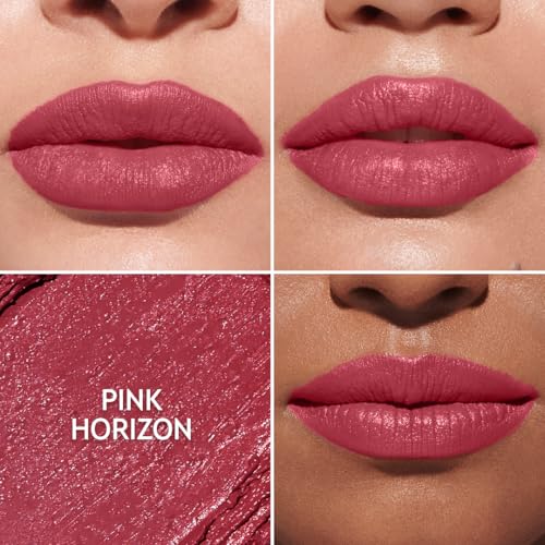 Image of Kiro Slickstick Luxe Matte Lipstick - Pink Horizon, 2.4g | High-Pigment Velvet Matte Finish | Hydrating & Long-Lasting | Infused with Peptides & Hyaluronic Spheres | 12 Nude, Pink, Brown & Red Shades