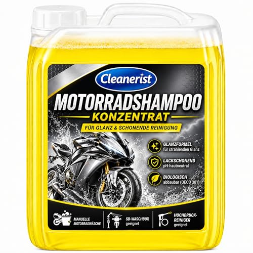 10 Liter Motorrad-/Quad Reiniger AP21 Konzentrat I Motorradshampoo I Motocross