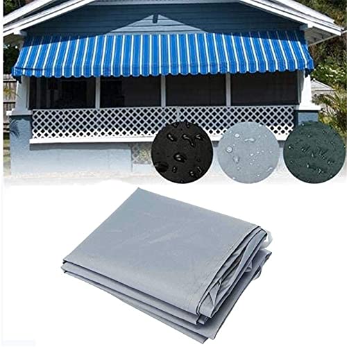 Copertura Impermeabile Per Tenda Da Sole - Custodia Protettiva Con Cordino Per Esterno, Nero - Foto 12