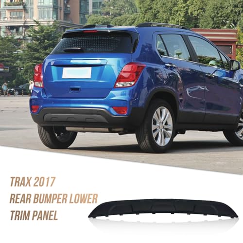 Image of Rear Lower Valance Panel Compatible with TRAX 2017 2018 2019 2020 Rear Bumper Lower Skid Plate