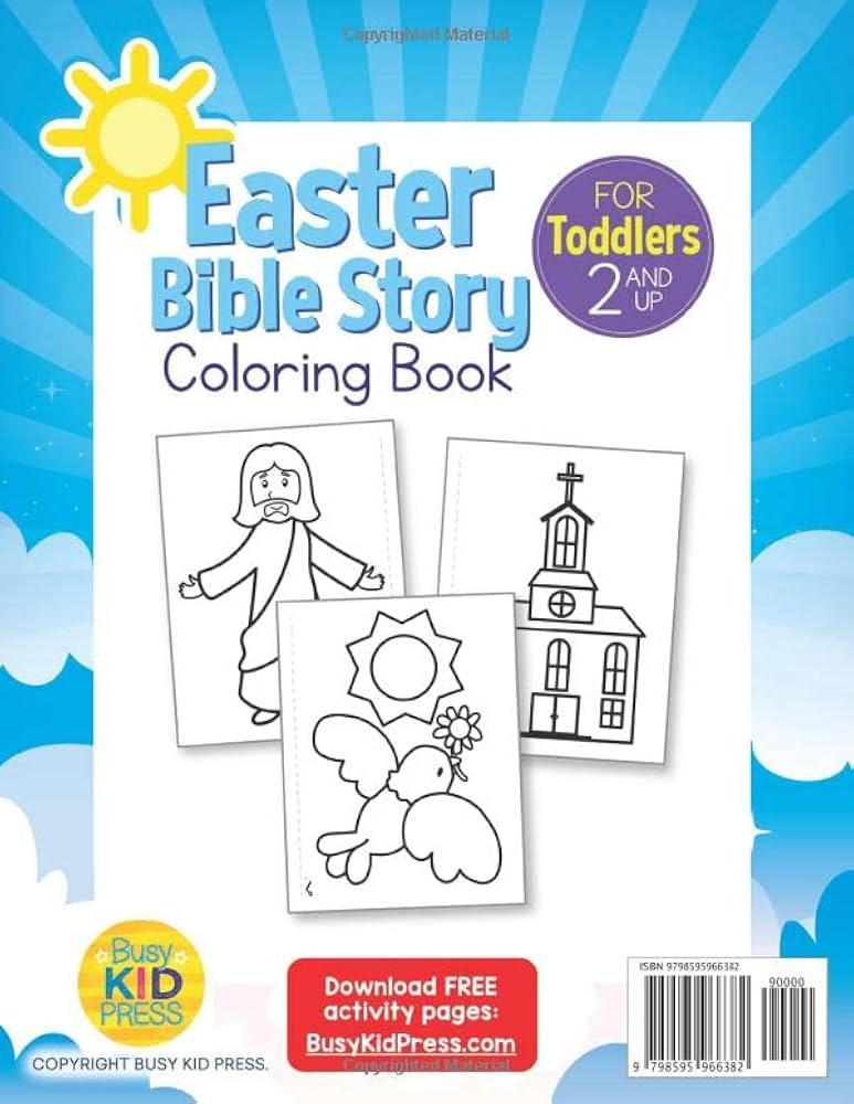 easter-bible-story-coloring-book-for-toddlers-ages-2-christian-religious-sunday-school-gift-for-kids-press-busy-kid-9798595966382-amazon-com-books for Free Printable Mini Bible Story Books Easter Bible Story Coloring Book For Toddlers Ages 2+: Christian Religious Sunday School Gift for Kids: Press, Busy Kid: 9798595966382: Amazon.com: Books for Free Printable Mini Bible Story Books