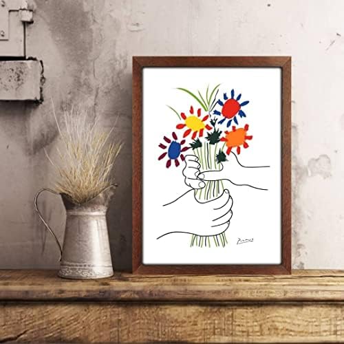 リトグラフ ピカソ 花束を持つ手 Sonfan Com Tw