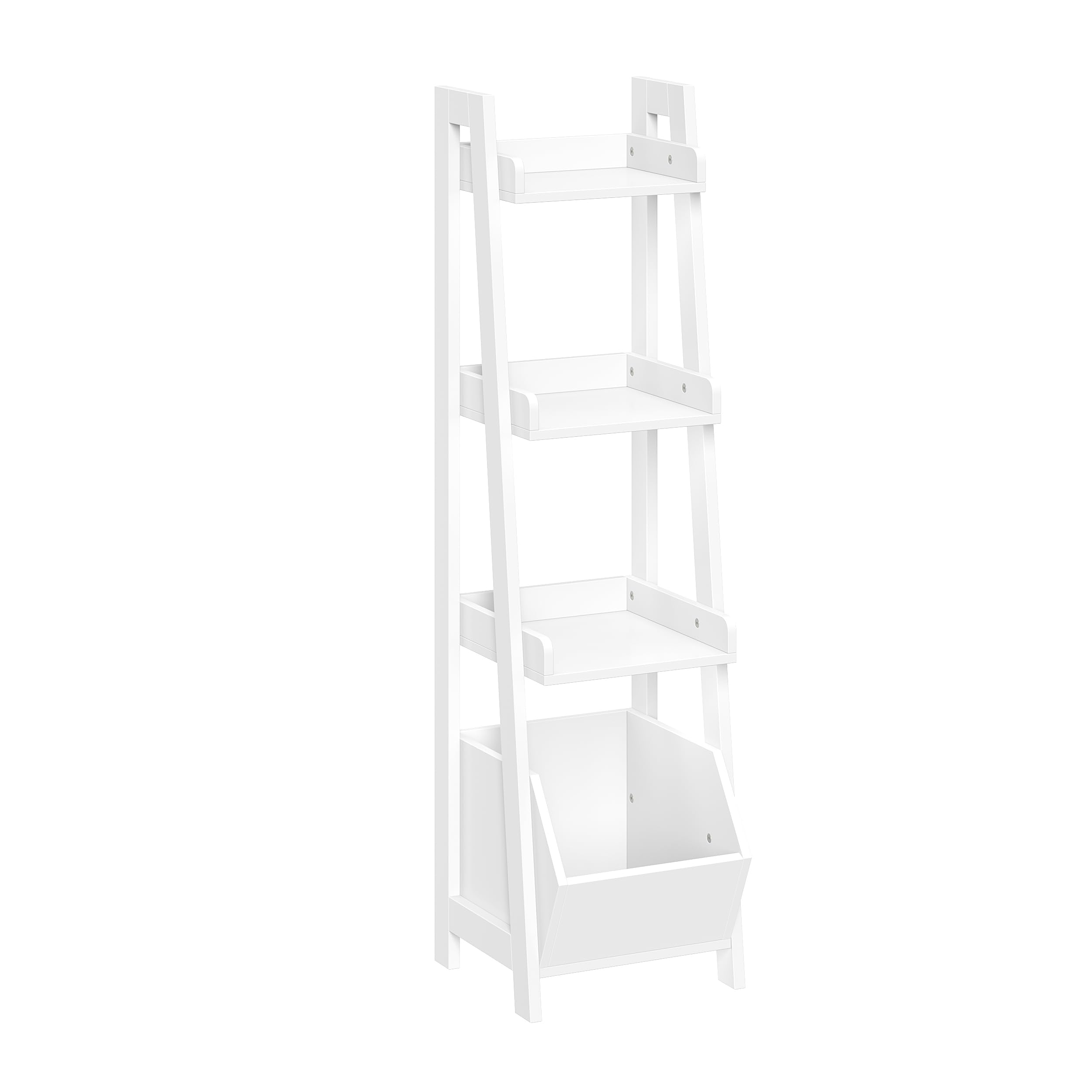 missing part RiverRidge Kids 4-Tier Ladder Shelf Toy Organizer with Toy Storage with 3 Open Display Shelves, Spacious Book Storage for Book Nook