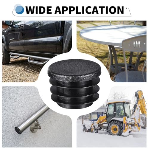 Tapones redondos de plástico de 25 mm para agujeros de 21 a 23,4 mm, 10 unidades 7
