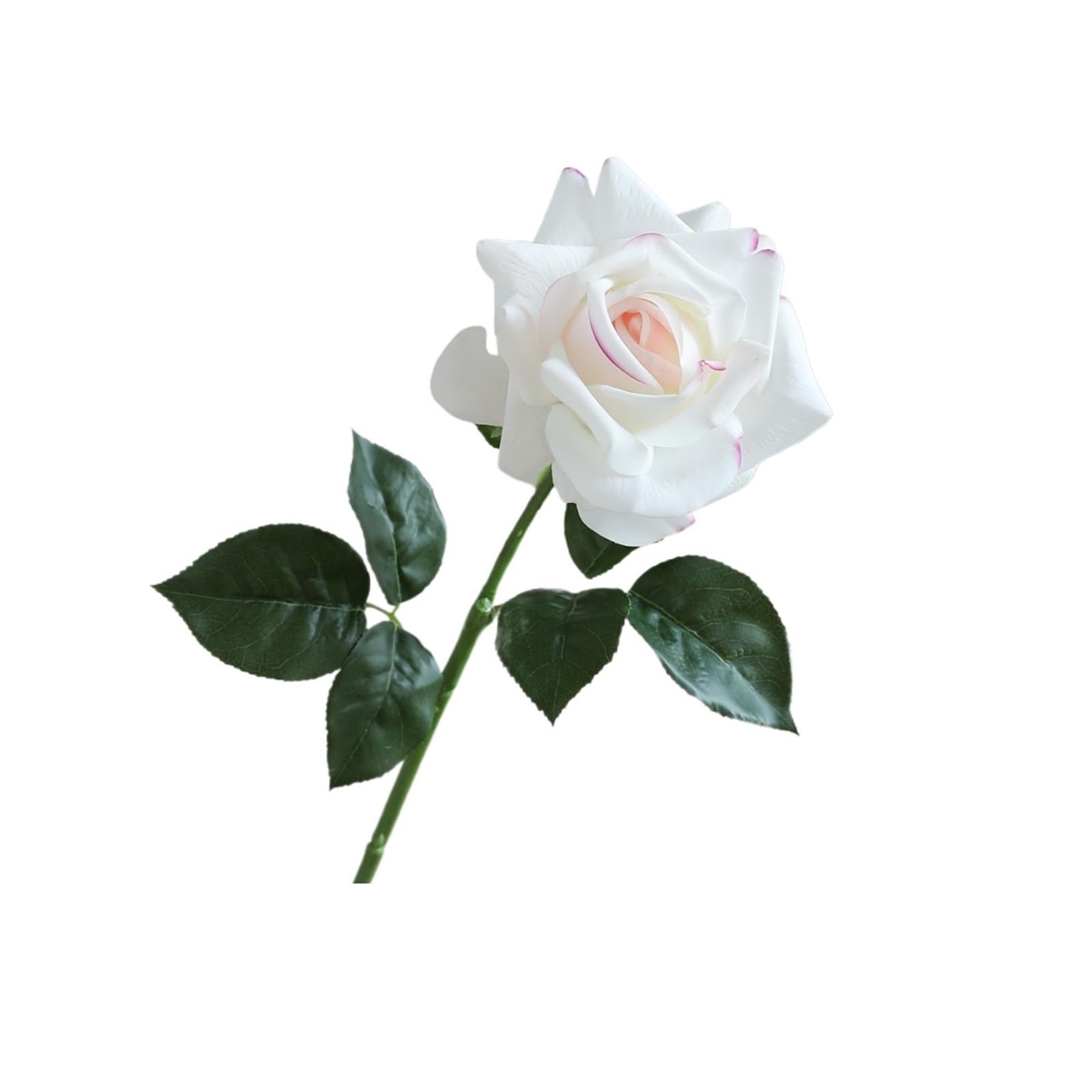 Casetlong 5Pcs Artificial Flowers Wedding Decor Bouquet Home Room Party Floral(Milk pink)