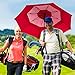 Procella 62 Inch Large Golf Umbrella for Rain, Windproof, Auto Open, Heavy Duty, Oversized, Extra Large Size, Big Coverage for 2-3 People, Sturdy Stick Sports Umbrellas for Adults