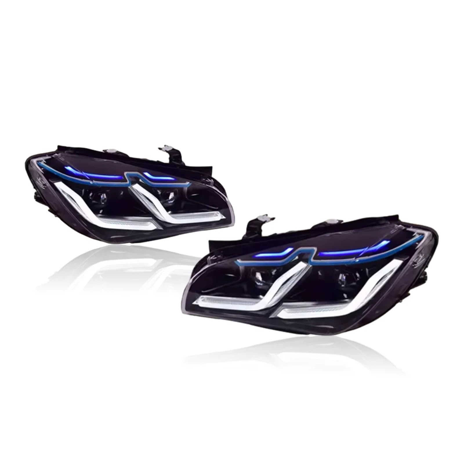 Car Headlights Compatible For BMW X1 E84 2010-2015 Car Lamps Daytime Running Lights Dynamic Turn Signals Car Accessories