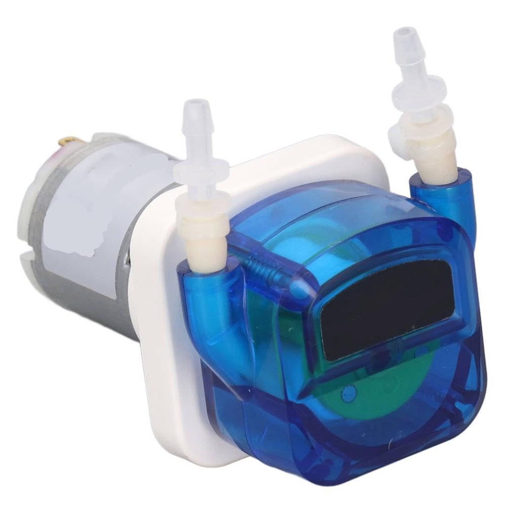 Peristaltic Pump 180ml Per Minute 6W Self Priming Liquid Dosing Pump Compatible with Laboratory 12V 24V KPHM100 HAB10(Voltage: 1012230101811)