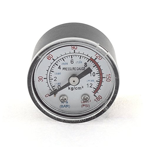Manomètre compresseur d'air avec filetage mâle double lecture - 2