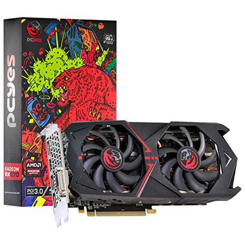 PLACA DE VIDEO AMD RADEON RX 570 4GB GDDR5 256 BITS DUAL-FAN GRAFFITI SERIES - PJRX570G5256