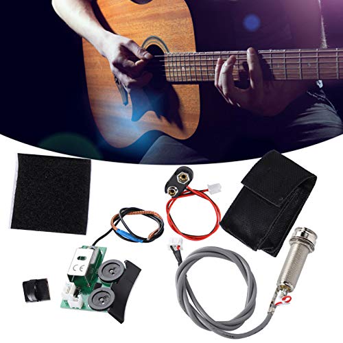 pickup per Chitarra Acustica, Preamplificatore Jack Endpin Durevole e Sistema EQ Parti di Strumenti per Chiodi a coda