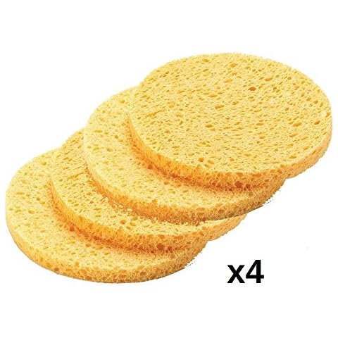 DMtse 4pcs Professional Make Up Remover Sponges Cover