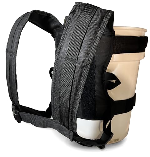 Strap Pack, Mochila de ocio para hombre, color negro, negro